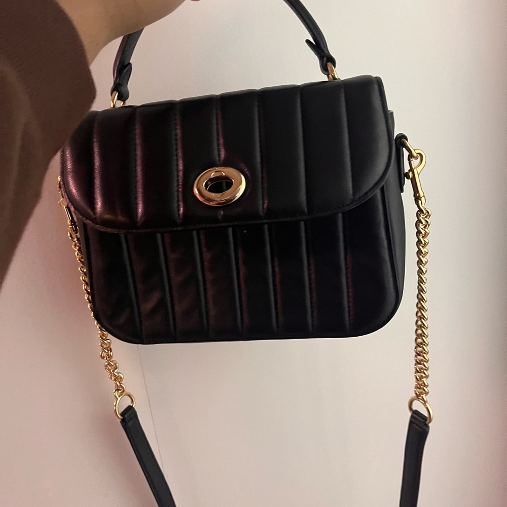 Coach top handle bag